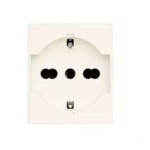 P40 Vimar line 2p+e 16a steckdose weiß- 30210.b