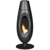 Invicta - Gusseisen holzofen 5kw anthrazit p614904