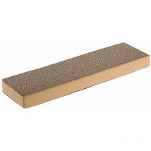 Ferplast - Arbre à chats pa 5650 Bois à griffer pour chats avec cataire comprise. Deux mesures.. Variante medium - Misure: 12.5 x 4 x h 45 cm -