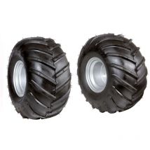 Paar 21/11.00-8' bereifte Räder mit 50 mm Abstandhalter Nibbi fc 30 m Mähwerk