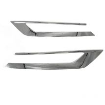 Paar Auto Front Lower Bumper Chrome Trim Streifen Abdeckung 31663515 31663514 für Volvo XC90 2019-2022 31663539 31663540