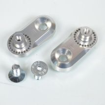 Paar Fußrastenplatten Rmfw Eglable Für Motorrad Zwischen Achse