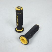 Paar Griff Schwarz/gelb Domino Für Quad Adly 501 Rs Supersonic