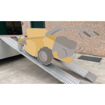 Paar laderampen Metalmec 030X315X2000 ohne rand - MM035SL3020