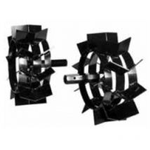 Paar Metallräder Durchmesser 280x50 mm original Nibbi für Schreittraktor 101