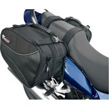 Paar Mini-motorrad-reittaschen Aus Textil Schwarz Gears Mini