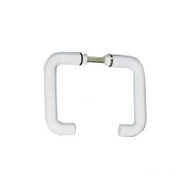 Paar Krücken ZD92 Weiß 19 Normbau 0646080BLANC