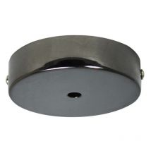 Pabellón de metal, perla, TIBELEC, negro, diám. 10 centímetros TIBELEC