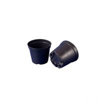 25x vasi da coltivazione in plastica 18 cm per vivaio orto e giardinaggio