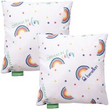 Pacchetto di cuscino di cotone bianco 100%