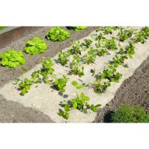 Pacciamatura naturale 135 x 300 cm - per giardino e orto 100% biodegradabile - 750 g/m2 Nortene