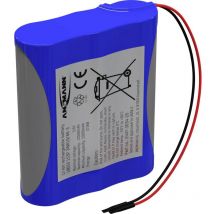Pacco batteria 3x 18650 Ansmann 1S3P con cavo Li-Ion 3.6 v 10500 mAh