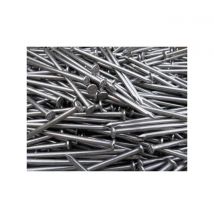 Pacco chiodi carpenteria 16X60 6 cm in ferro lucido testa piana kg. 5