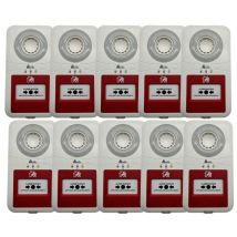 Pack 10 alarmes incendie autonomes à pile – Alimentation électrique – JOD1