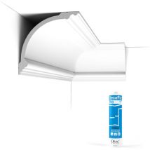Pack 10 mètres Corniches Plafond C338 avec colle Orac x Cimaises-et-plus - 18