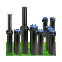 Suinga - Lot de 10 Arroseur Rain Bird 3504-PC. Turbine portée de 4,6 à 10,7 mètres. Filetage femelle 1/2'' Arrosage professionnel de jard