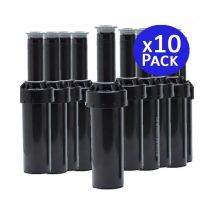 Lot de 10 Diffuseur d'arrosage Toro LPS210 avec buse réglable, portée 3 m, Tuyère d'irrigation hauteur de tige 5 cm