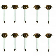 Pack 10X Weitech Répulsifs Solaires Anti-serpent Lézar Jardin Repousse Serpent