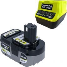 Ryobi - RC18120-150X Kit de démarrage avec 1x RB18L50 batterie 18 v 5,0 Ah et RC18120 batterie chargeur rapide