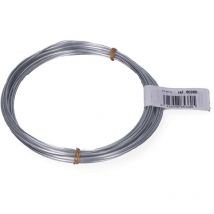 Pack 1 unités rouleau fil aluminium 1.5mm 5m argent