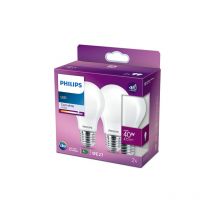 Signify - Pack 2 Ampoule led Philips E27 A60 4.5W 470Lm 4000K [PH-929001323657]