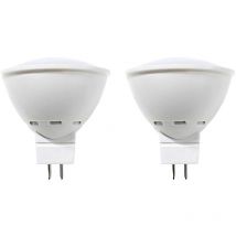 Lot 2 Ampoules led GU5.3 6W Equi.50W 540lm 25000H 7hsevenon led Bulbs