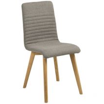Chaise Arosa gris clair