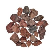 Big Bag Express - Pack 2 x Big Bag de 1M³ (+/- 40M²) Gravier Pouzzolane Rouge / Noir ø 15/25 mm - Livraison standard
