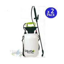 Suinga - Lot de 2 Pulvérisateur 5 litres Manuel avec Lance et poignée. Recommandé pour les jardins de 50 à 250 m2