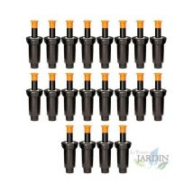 Rain Bird - Lot de 20 Diffuseur d'arrosage 1802, Tuyère d'irrigation hauteur de tige 5 cm