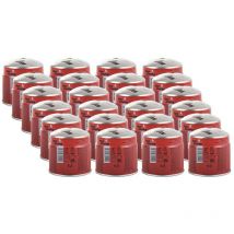 Alpentech - Pack de 24 Cartouches de gaz 190g Perçable Butane Propane Sécurité stop-gaz