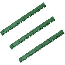 Pack 3 banditori di 60x6x1.3 cm Finitura femminile, trovato a pavimento Mars Green - Effetto di scarico