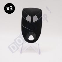 Lot von 3 Fernbedienungen Intratone 2 Knöpfe htel300 09-0101 (wird nur von der Hausverwaltung programmiert)
