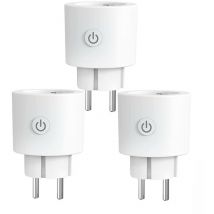 Gnc Home - Pack 3 - Meross WiFi Smart Plug : Commande vocale et minuterie. Offre exclusive