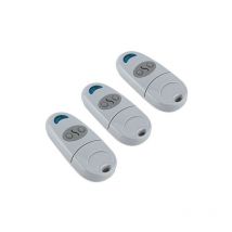 M-e - Pack 3 Télécommandes Universelles Portail Garage Came Top 432NA Portative 433 Top432ee 432 432ev 432 432a 432m 432s T432 433.92mhz