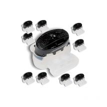 Suinga - Pack 30 Conector estanco 3 cables eléctricos dbm 1,5 mm 30V máximo ideal para conexiones seguras en instalaciones eléctricas