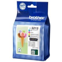 Liderpapel - brother brother Pack of 4 cartridges black cyan magenta yellow (LC3213VAL)