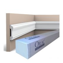 P9010 Cimaise murale Orac Decor - 9x3x200cm (h x p x L) - moulure décorative polyuréthane Pack 2 pièces
