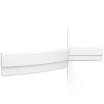 P9900F Flexible Cimaise murale Orac Decor - 8x1x200cm (h x p x l) - moulure dé