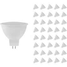 Raydan - Pack 40 Bombillas led GU5.3 Spotlight 8W Equi.60W 700lm Home