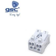 Pack 5 Anschlussklemme 2 Pole 0,5-2,5 mm GSC 001105524