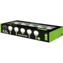 Pack 5 bornes solaires multicouleurs – Acier inoxydable, verre – Balise solaire – EZSolar