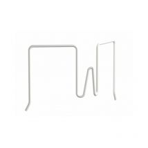 Pack 5 crochets flexibles pour cloisons et panneaux - Accrochage Tableau Artiteq Blanc
