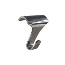 Pack 5 crochets galerie pour corniche 18 mm - Accrochage Tableau Artiteq Nickelé