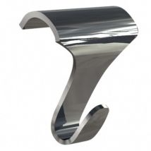 Pack 5 crochets galerie pour corniche 20 mm - Accrochage Tableau Artiteq Laiton