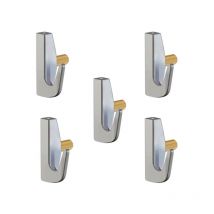 Pack 5 crochets à tableau réglables à vis 7 kg 2 mm - Accessoire Cimaise Artiteq