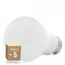 Confezione da 5 lampadine led E27 9W 810Lm 4200oK 40.000H [HO-ED-B3-E27-9W-W-PK5-AP]