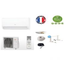 Atlantic Fujitsu - Pack 5 mètres Climatisation atlantic takao 3500w M1 initiale ( 35m2max )