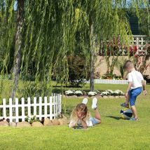 Pack 5 Mini Vallas Clickfence Blanco 40x40 Cm Nortene