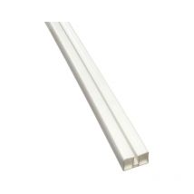 Perfil superior flexible blanco 1440 mm. para piscinas GRE Ref. PCF001440BP.